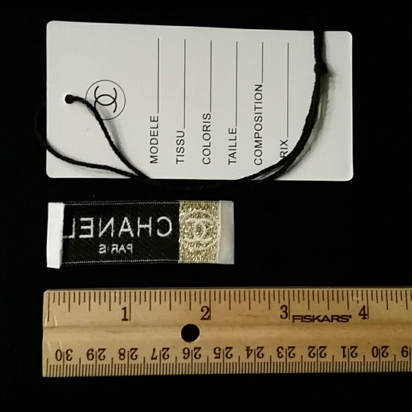 Chanel tags cloth and paper - Picture 2 of 5